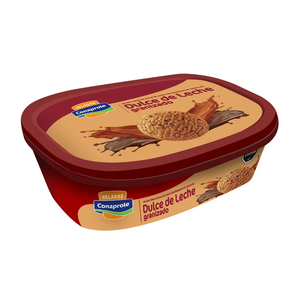 Cassata 1 lt Conaprole dulce de leche granizado