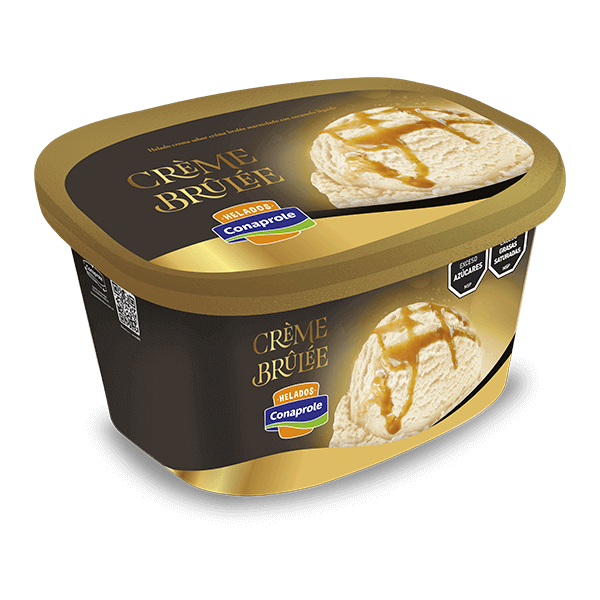Helado Sinfonia 2lt Conaprole creme brulee