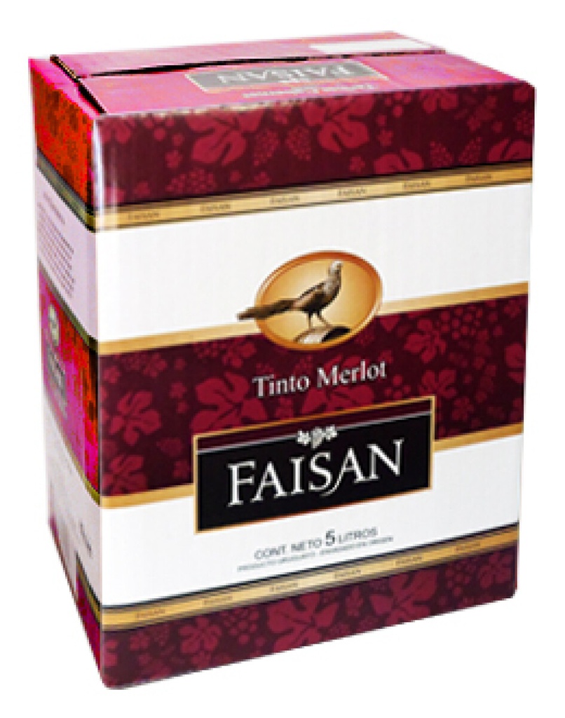 Faisan Tinto Merlot 5lt