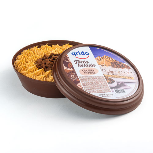 Torta Helada Grido Cookie Mousse 1,6L