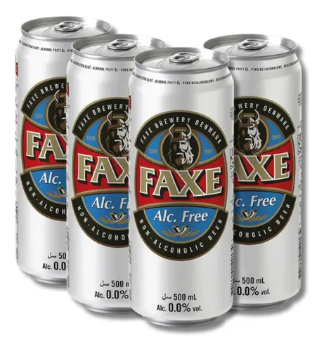 FUNDA LATA FAXE 0% 500 cc x 4