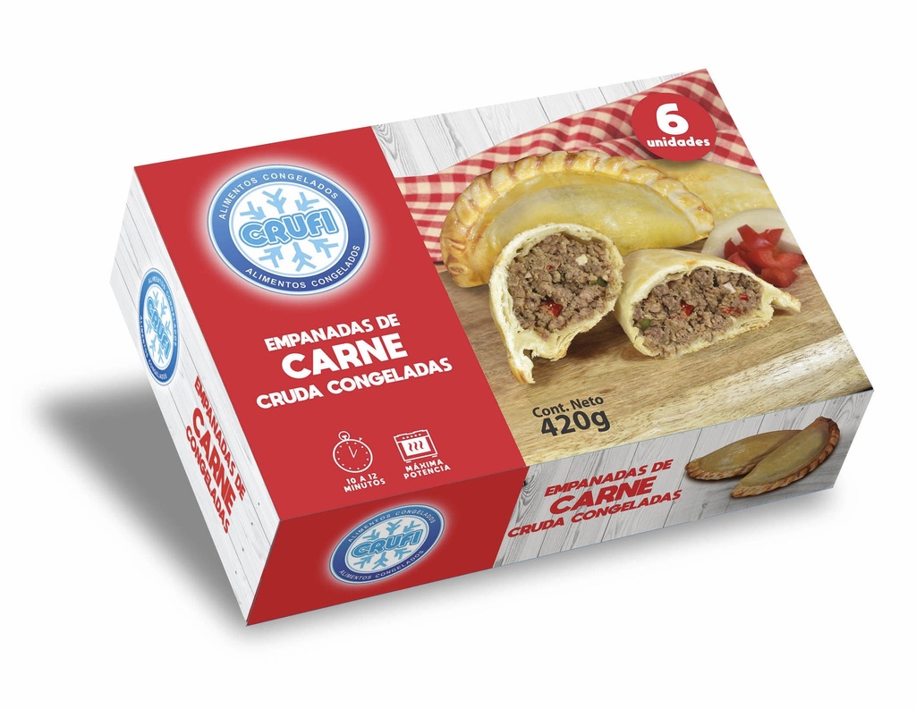 Empanadas Crufi x 6 ud carne