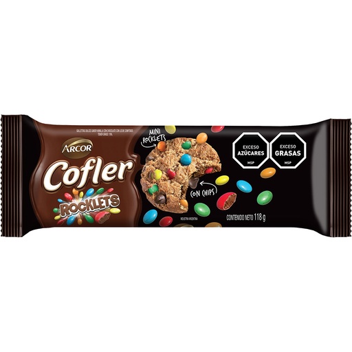 Galleta Cofler Rocklets 118g