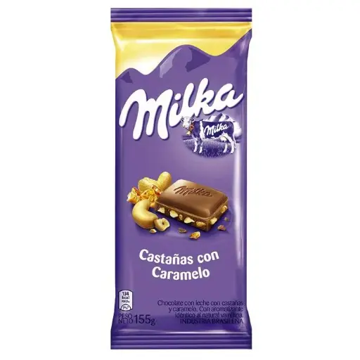 Chocolate Milka Castañas 155g