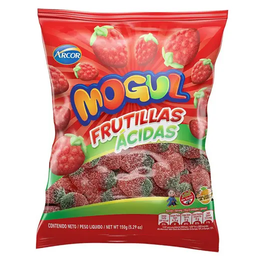Mogul Frutillas Acidas 150g