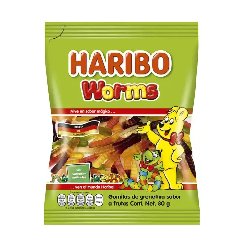 Haribo Worms 80g