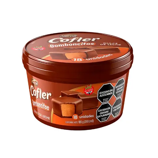 Bomboncitos Helados Cofler DDL Arcor x18