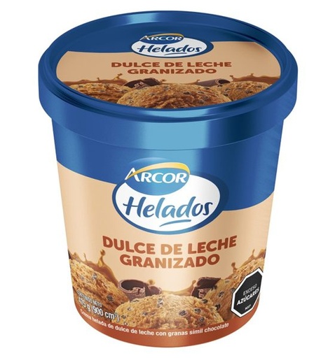 Helado DDL Arcor 900cc